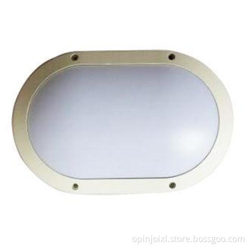 Cool White Outdoor Bulkhead Wall Lights , Circular Bulkhead